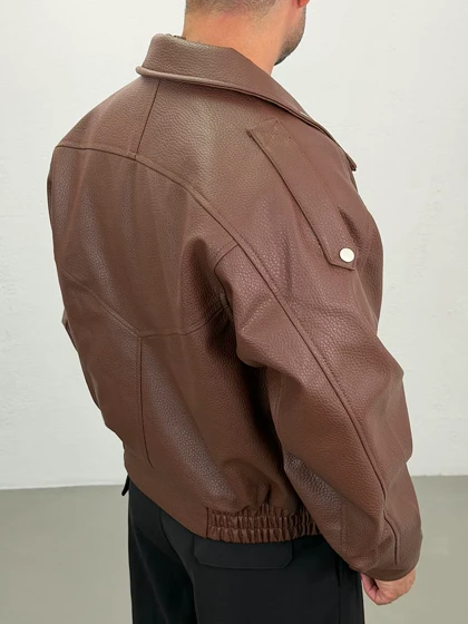 کاپشن چرم وینتج7010mc