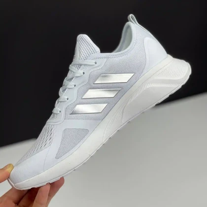 آدیداس کلودفوم سفید نقره‌ای Adidas Cloudfoam White Silver
