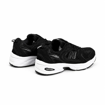 کتانی زنانه مدل نیوبالانس 530 مشکی سفید New Balance