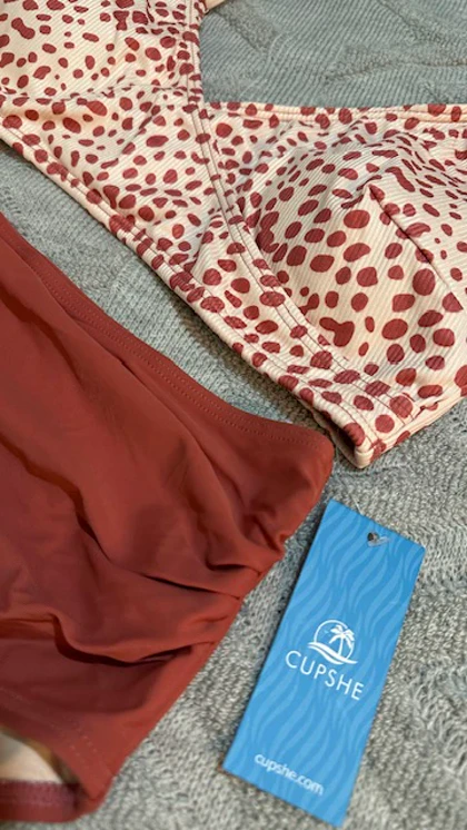 مایو دو تکه بیکینی کاپشه انگلیس کد CAA12C4B112GJ