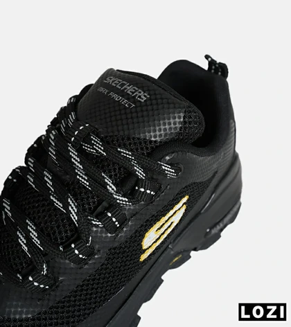 کفش کتانی طبی ورزشی مشکی SKECHERS max protect مدل 7771