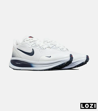 کفش کتانی مردانه و زنانه سفید سرمه ای Nike Zoom X مدل 8351