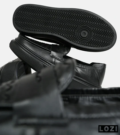 کالج مردانه مشکی Bottega Veneta مدل 6968