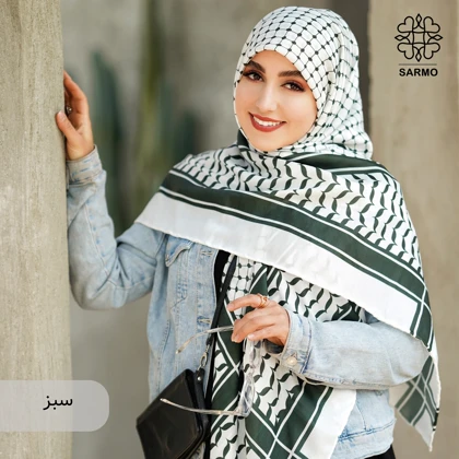 روسری نخ پنبه کوفیا