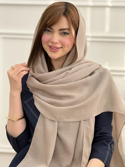 شال نخی ساده درختی
