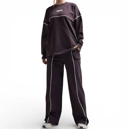 ست بلوز و شلوار مغزی‌دوزی/کد:100881