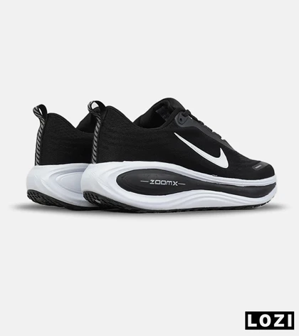 کتانی مردانه و زنانه نایک زوم ایکس مشکی سفید مدل 9154 Nike ZoomX