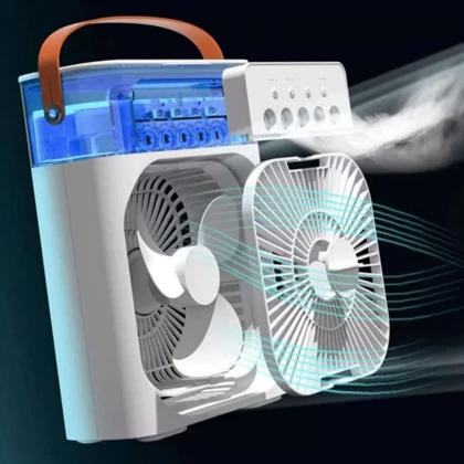 مینی پنکه رومیزی مه پاش Air Cooler Fan