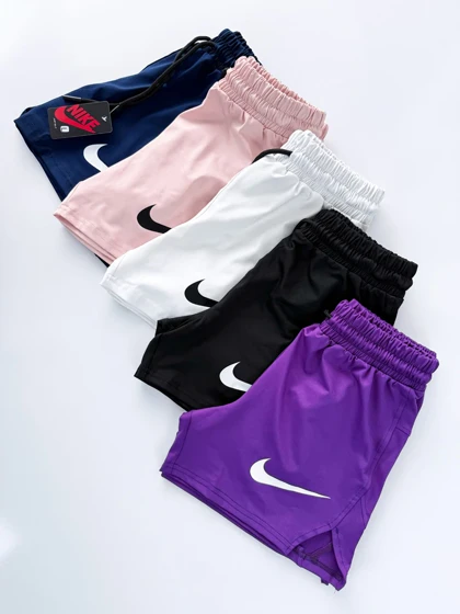شورتک ورزشی چاک‌دار نایکی Nike