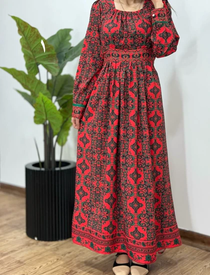 پیراهن ماکسی آشینا 5