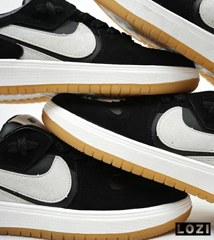 کفش کتانی مردانه مشکی کرم NIKE AIR JORDAN