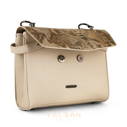 کیف دوشی و دستی زنانه چرم یلسان مدل ماژولار ستا کد 214-MC