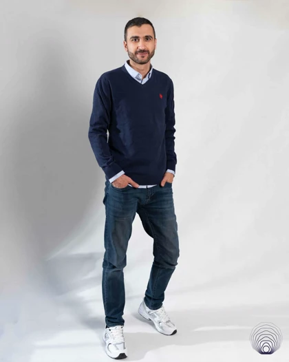 پلیور یقه هفت مردانه U.S.Polo Assn – فیت راحت و کلاسیک آمریکایی