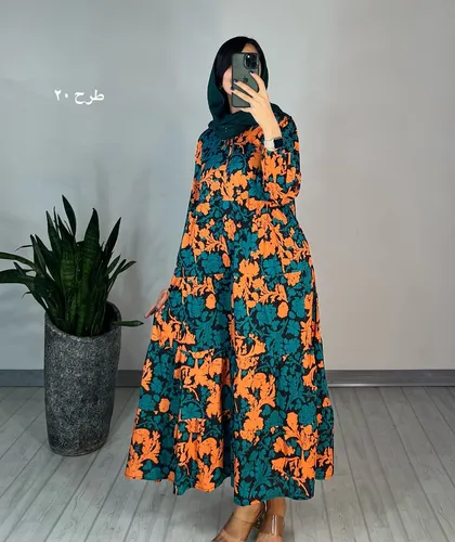 پیراهن طرحدار مزونی39
