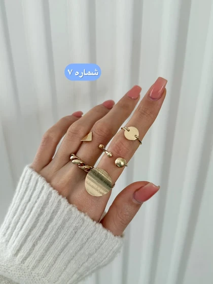 پک انگشتر 5 عددی