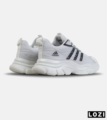 کتانی آدیداس اولترا بوست سفید مشکی مردانه و زنانه مدل 9077