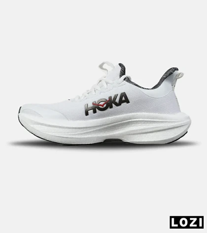 کفش کتانی مردانه و زنانه سفید HOKA مدل 7595