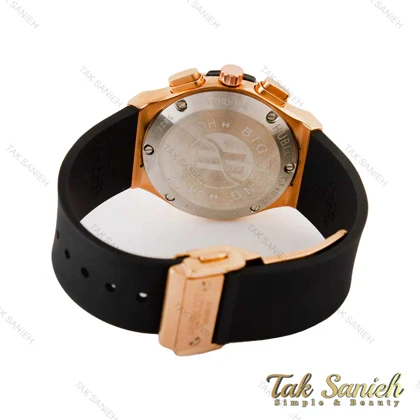 ساعت هابلوت زنانه سه موتوره رزگلد صفحه سفید Hublot-4406-L