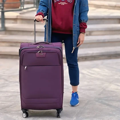 چمدان سایز متوسط فوروارد Forward مدل FCLT40127 MEDIUM (به همراه کاور باران - کاور کت - جاکفشی - کیف آرایشی)