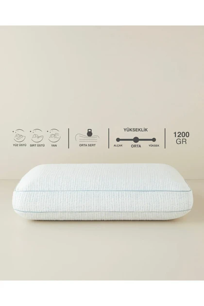 بالش Cool Touch English Home مدل Cool Touch پنبه ویسکو - آبی