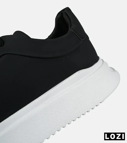 کفش کتانی کژوال مردانه مشکی PULL&BEAR مدل 7630