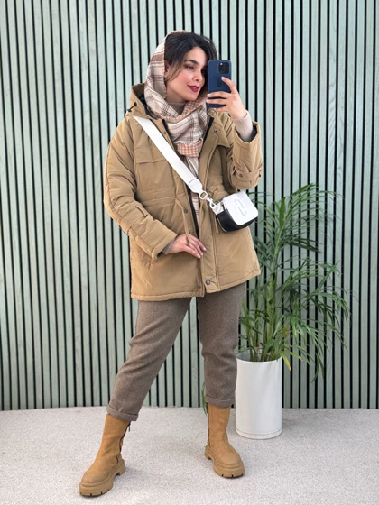 کاپشن کلاهدار ونوس