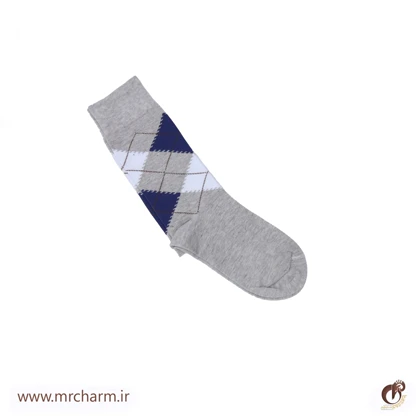جوراب طرح دار ساق بلند mrc581