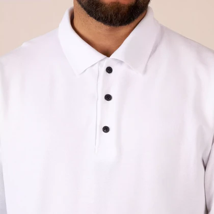 تیشرت کمپینگ مردانه سه دکمه TINI