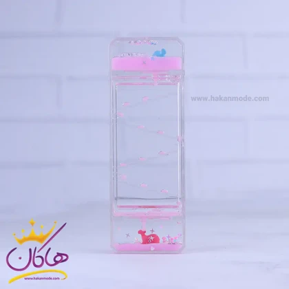 ساعت روغنی فانتزی صورتی 1308/2