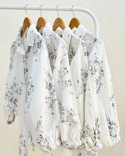 ست کراپ ودامن گلبرگ