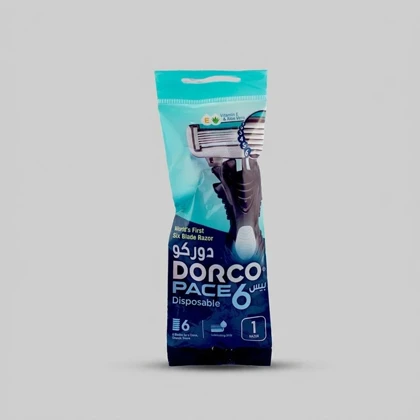 خودتراش دورکو مدل - Dorco PACE 6 بسته 3 عددی