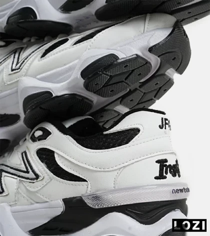 کفش کتانی مردانه و زنانه سفید مشکی NEW BALANCE 9060