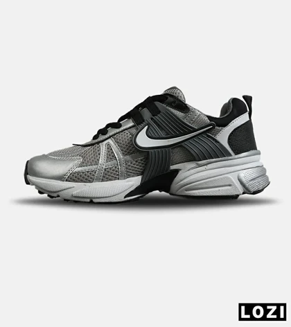 کفش کتانی مردانه و زنانه طوسی خاکستری Nike cushlon مدل 7833