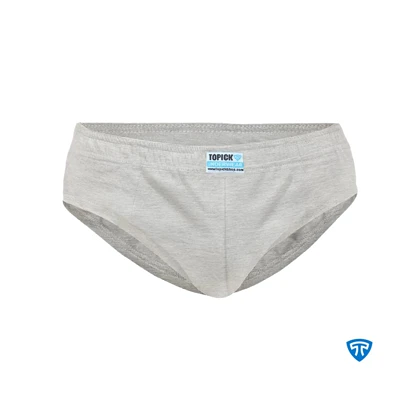 شورت اسلیپ مردانه پنبه کش لیفه ای (پک 3 عددی) پلاتین 20