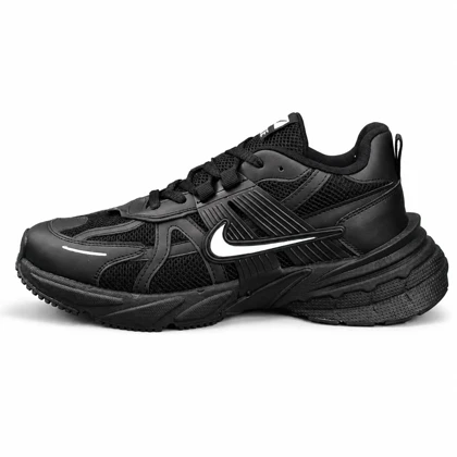 کفش کتانی مردانه بزرگ پا نایکی v2k رنگ مشکی Nike V2k