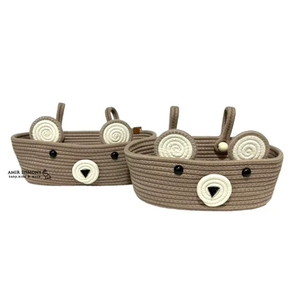 سبد بهداشتی بیضی طرح خرس isiz