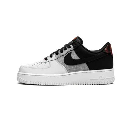 نایک ایر فورس وان مشکی طوسی Nike Air Force 1 Black Grey