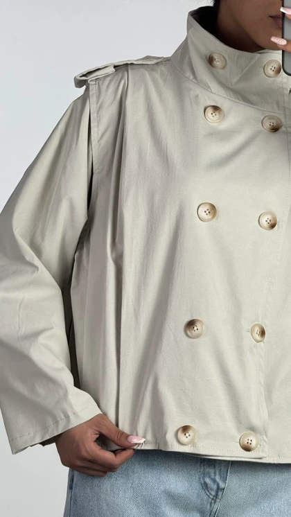 ترنچ کت ZARA کد 600061