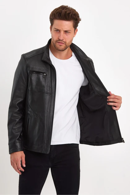 کت و ژاکت مردانه nero-leather-fur nero-leather-fur