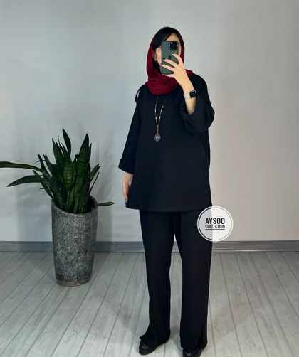 ست تونیک و شلوار روناک