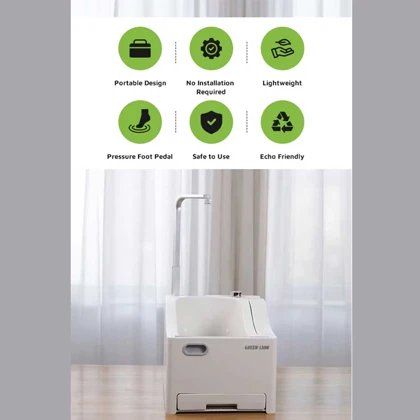 دستگاه شستشو قابل حمل شارژی گرین لاین Green Lion GWM-10