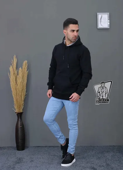 هودی کلاهدار ساده ZARA
