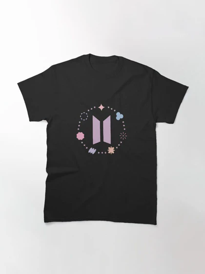 تیشرت گروه موسیقی BTS | تیشرت بی تی اس طرح BTS PTD symbols LY colors کد 161066