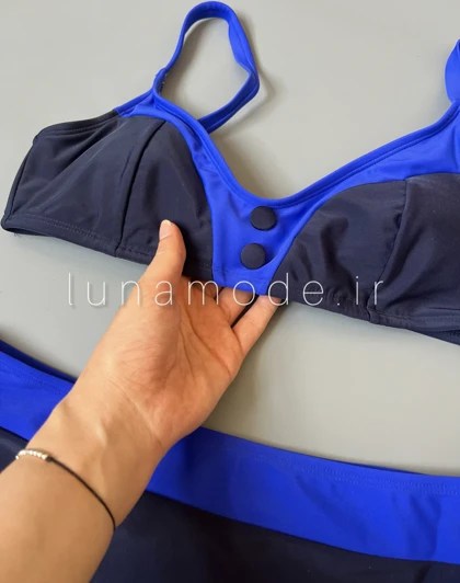 مایو دو تیکه زنانه ضد کلر برند کاپشی CUPSHE اورجینال CAA12B5M039UT
