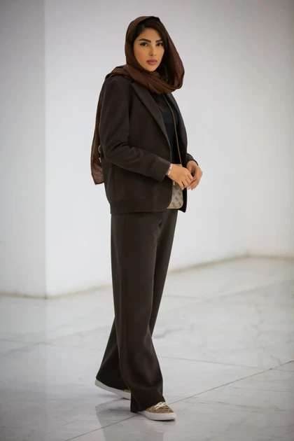 کت زنانه یقه E اسپرت لامر