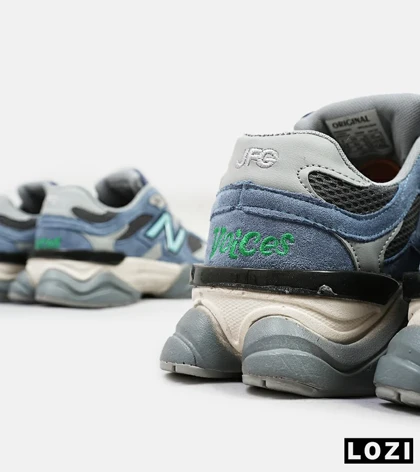 کفش کتانی مردانه آبی خاکستری NEW BALANCE 9060