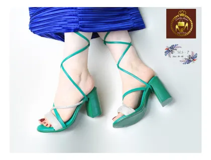 صندل طبی مجلسی نگینی زنانه 565-7