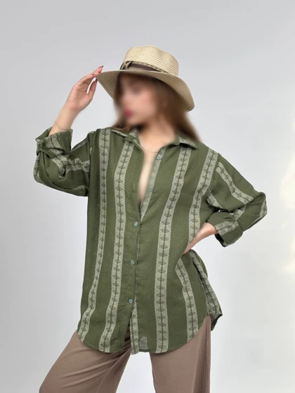 شومیز کنفی مدل بهاره کد 50265