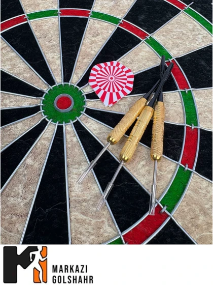 تخته دارت حرفه ای یال اسبی میله ای کد 1818B