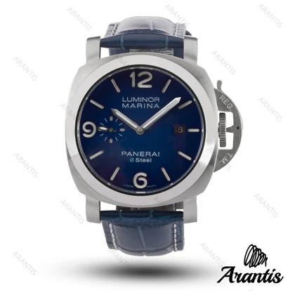 ساعت پنرای GMT CERAMICA اتوماتیک مردانه سیلور سورمه ای m-10845